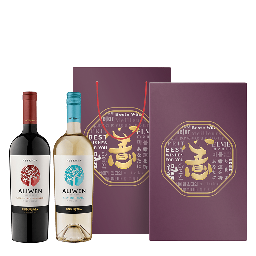 智利 恩圖拉堡 幸運陳釀禮盒 || Undurraga Aliwen Reserva Limited Gift Set