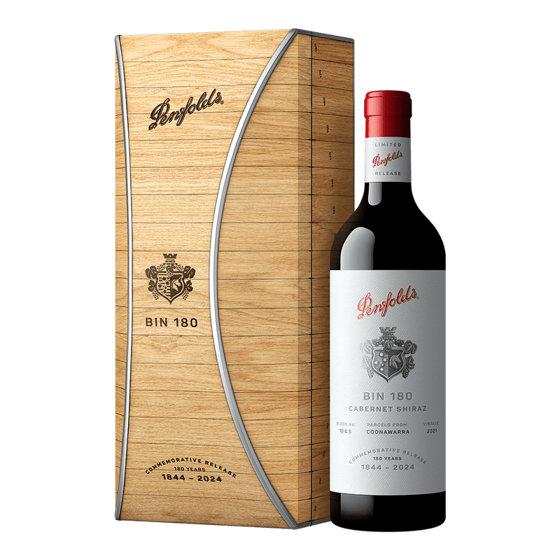 奔富 BIN 180 卡本內希哈紅酒 2021 || Penfolds Bin 180 Coonawarra Cabernet Shiraz 2021