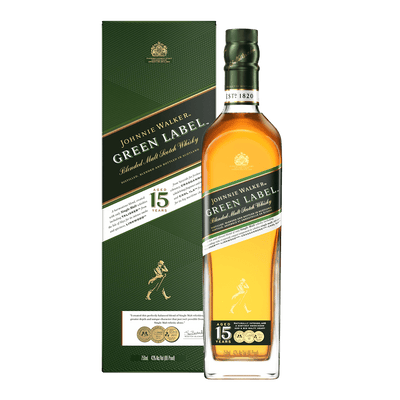 約翰走路 綠牌15年 || Johnnie Walker Green Label 15Y 威士忌 Johnnie Walker 約翰走路